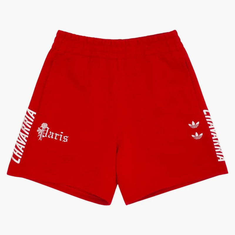 Adidas X Willy Chavarria Paris Sweatshort Red