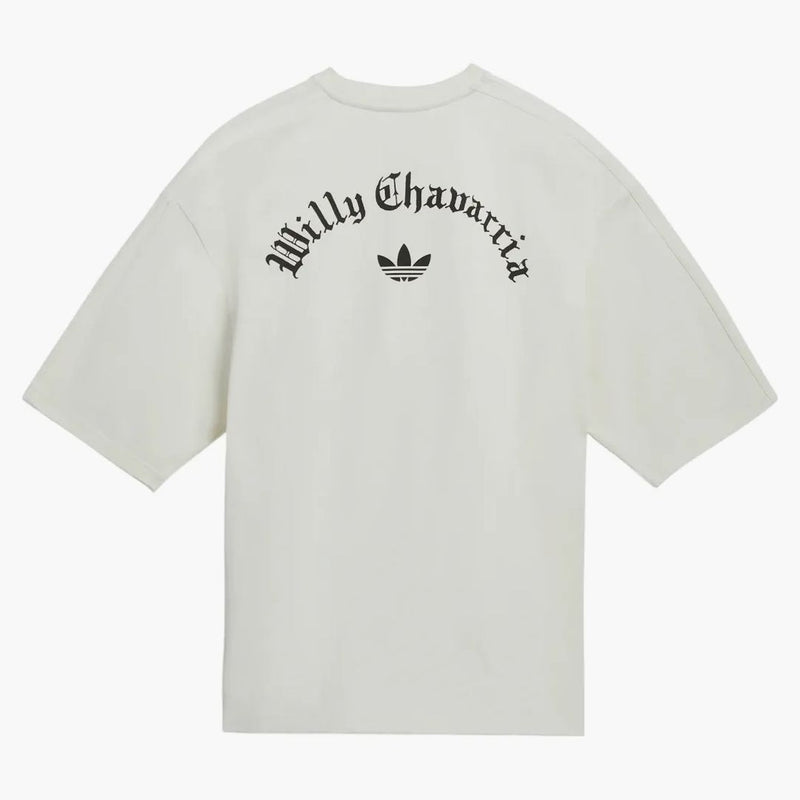Adidas x Willy Chavarria s krátkým rukávem Tee White/Black
