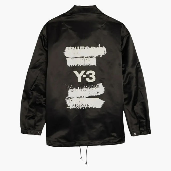 Adidas X Y3 Graphic Gfx Coach Jacket Black