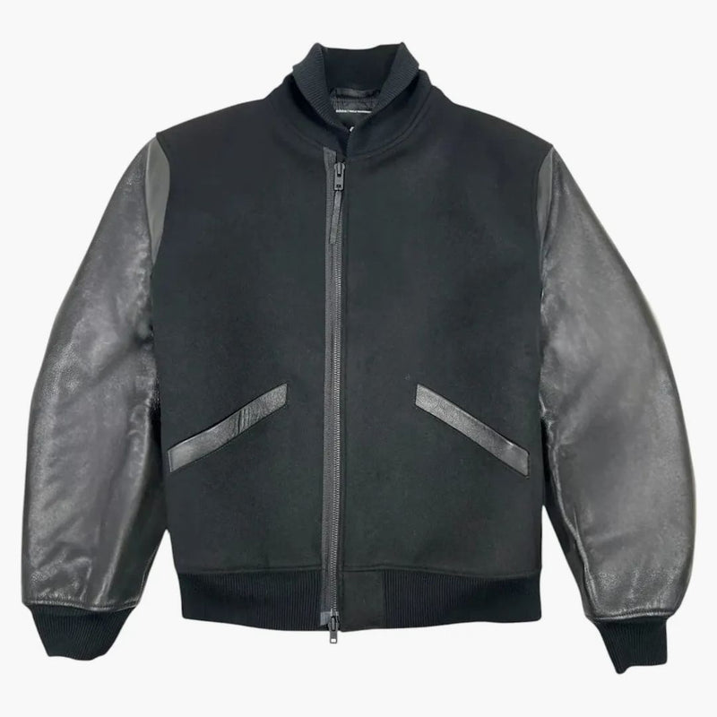 Adidas X Y3 Letterman Jacket Black