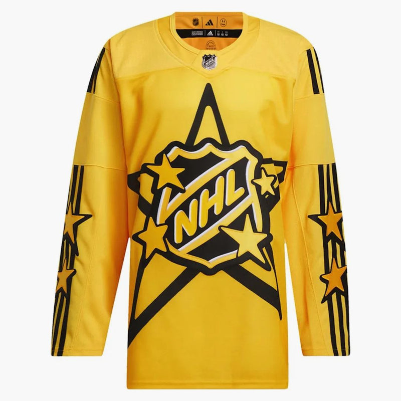 Adidas X Drew House NHL 2024 All-Star Game Authentic Jersey Yellow