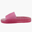 Adidas X Gucci Adilette Slide Transparent Pink (women's)