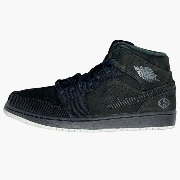 Jordan 1 Mid Suit And Sneakers