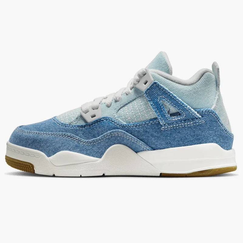 Jordan 4 Retro Tex Denim Worn Blue (ps)
