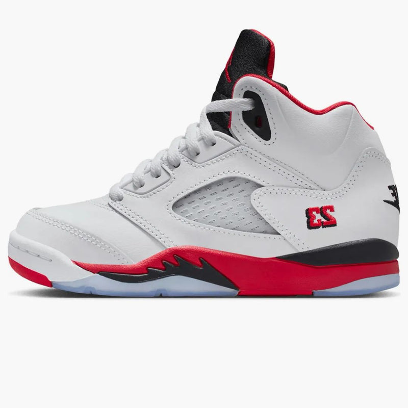 Jordan 5 Retro Fire Red Black Tongue (2025) (ps)