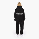 Fear Of God Essentials Fleece Hoodie (fw24) Black