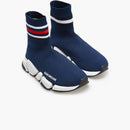 Balenciaga Speed 2.0 Striped Navy Blue Black White (women's)