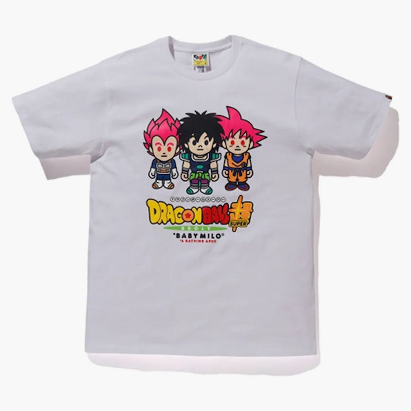 Bape X Dragonball Super Broly Tea White
