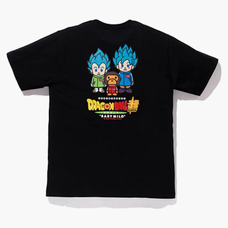 Bape X Dragonball Super Son Goku & Vegeta Tea Black