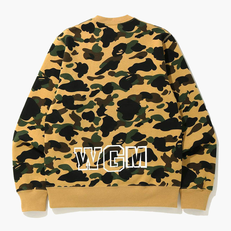 BAPE 1 ° COMPETTO CAMO CAMO CAMO GIALLO