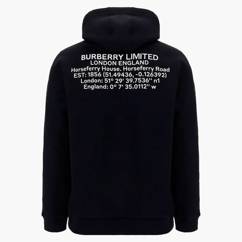 Burberry Horseferry Print Hoodie Black