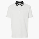 Logo Logo Collar Burberry Ryland Polo bílé/černé