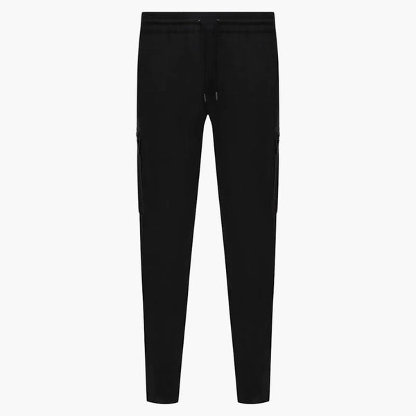 Burberry Stretch Wool Cargo Jogging Pants Dark Gray
