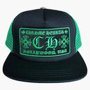 Chrome Hearts Ch Hollywood Trucker Hat Black/green