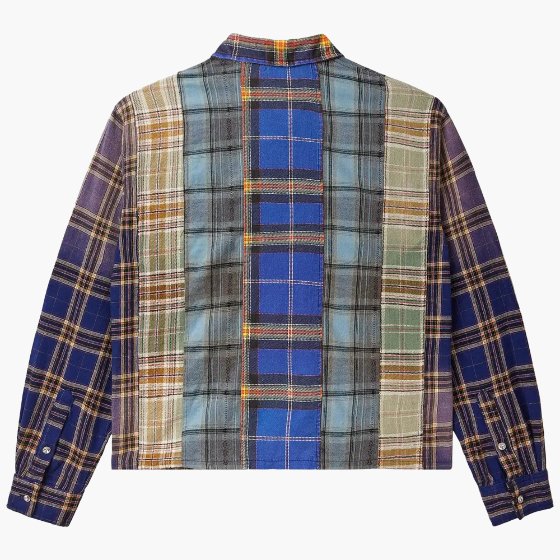 Vale Forever Splash Zone Cool Patchwork L/S Flannel