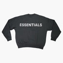 Strach przed Bogiem Essentials 3M Logo Crewneck Blushirt Black/White