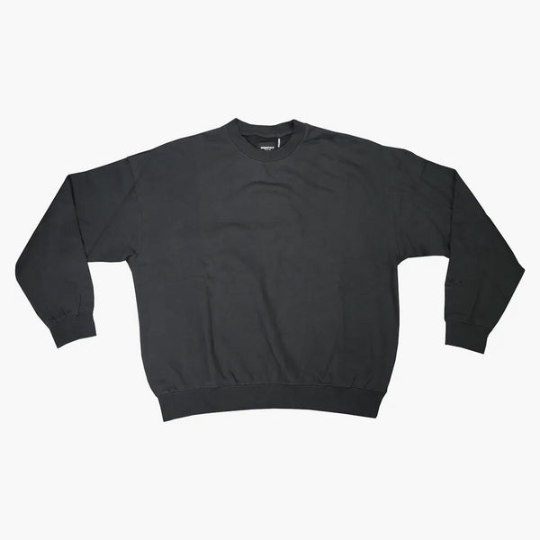 Paura di God Essentials 3M LOGO CREWNECK SEGHTHIRT BLACK/BIANCO