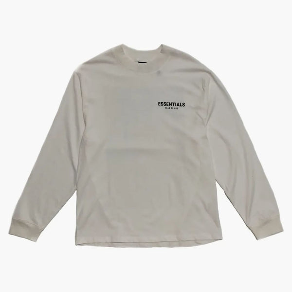 Fear Of God Essentials Long Sleeve Photo T-shirt White