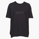 Miedo a God Essentials X Sense Boxy Camiseta Appliique logotipo oscuro Navy