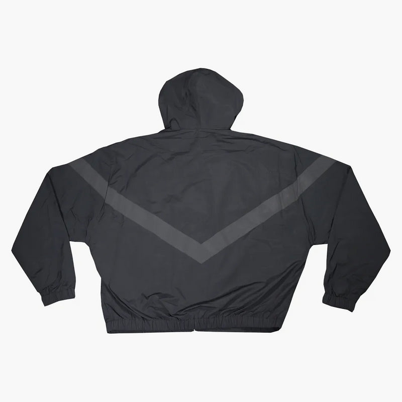 Paura di God Essentials Zip Anorak Windbreaker Giacca Nera