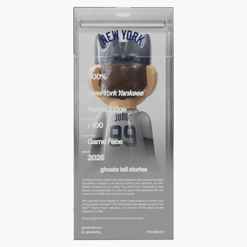 Ghostwrite X Mlb "game Face" Aaron Judge 400% 2025 (edition Of 100)