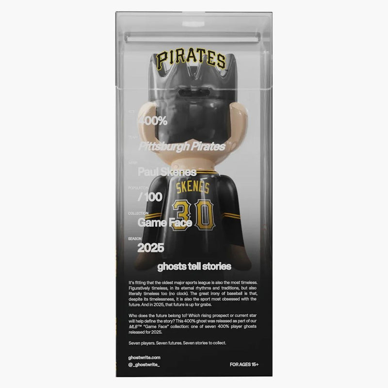 Ghostwrite X Mlb "game Face" Paul Skenes 400% 2025 (edition Of 100)