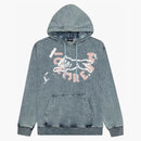 Zmrzlinová kamenná mikina modrá