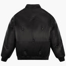 Denim Tears Sofa Leather Puffer Jacket Black