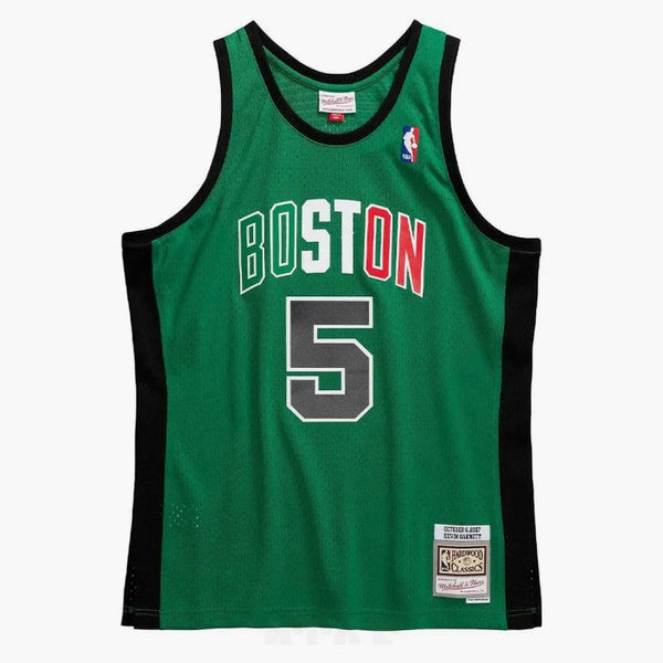 Mitchell & Ness Kevin Garnett Boston Celtics 2007-08 Italia Game Swingman Jersey Green