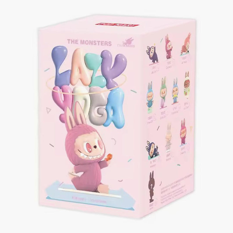 Pop Mart Labubu The Monsters Lazy Yoga Series Figures Mystery Box / 1 Single Blind Box