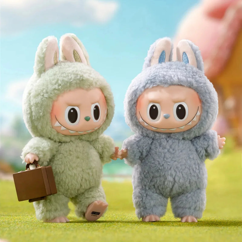 Pop Mart Labubu The Monsters Tasty Macarons Vinyl Plush Pendant Single Blind Box