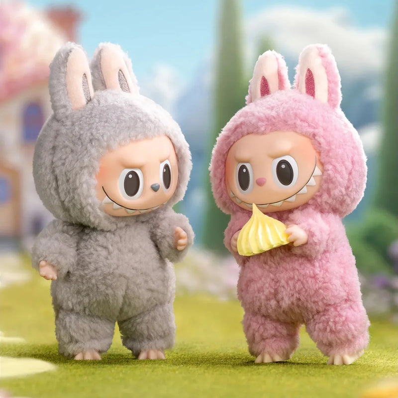 Pop Mart Labubu The Monsters Tasty Macarons Vinyl Plush Pendant Single Blind Box