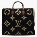 Louis Vuitton Onthego Monogram Teddy Fleece Brown