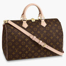 Louis Vuitton Speedy Bandouliere Monogram 35 Brown
