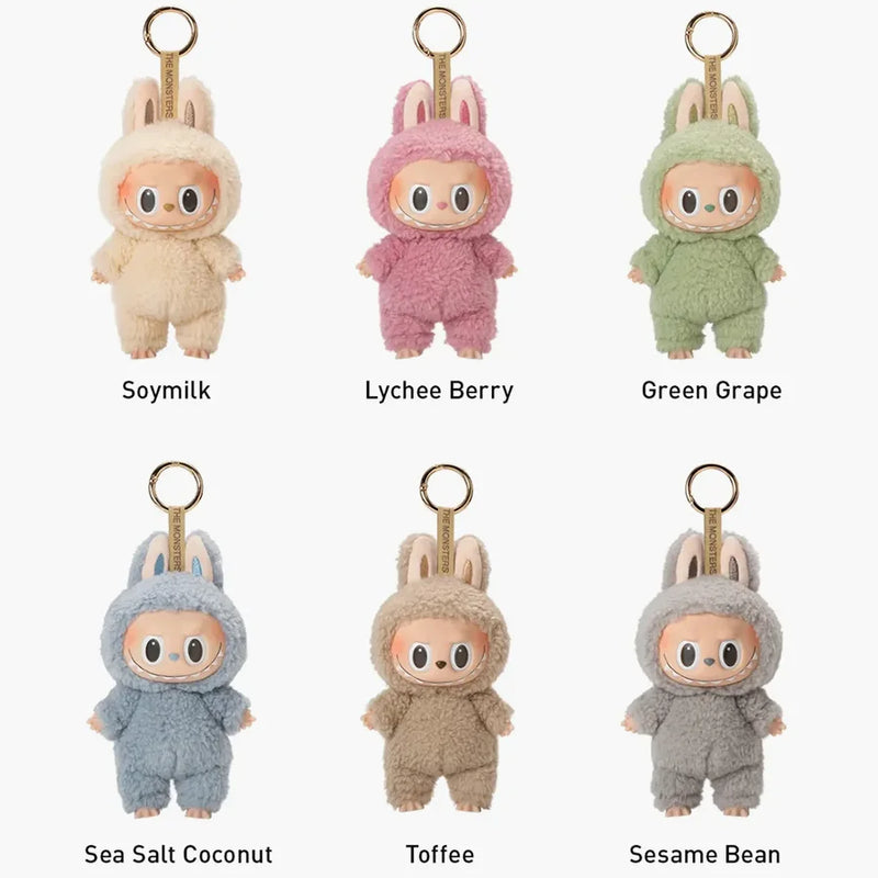 Pop Mart Labubu The Monsters Tasty Macarons Vinyl Plush Pendant Single Blind Box