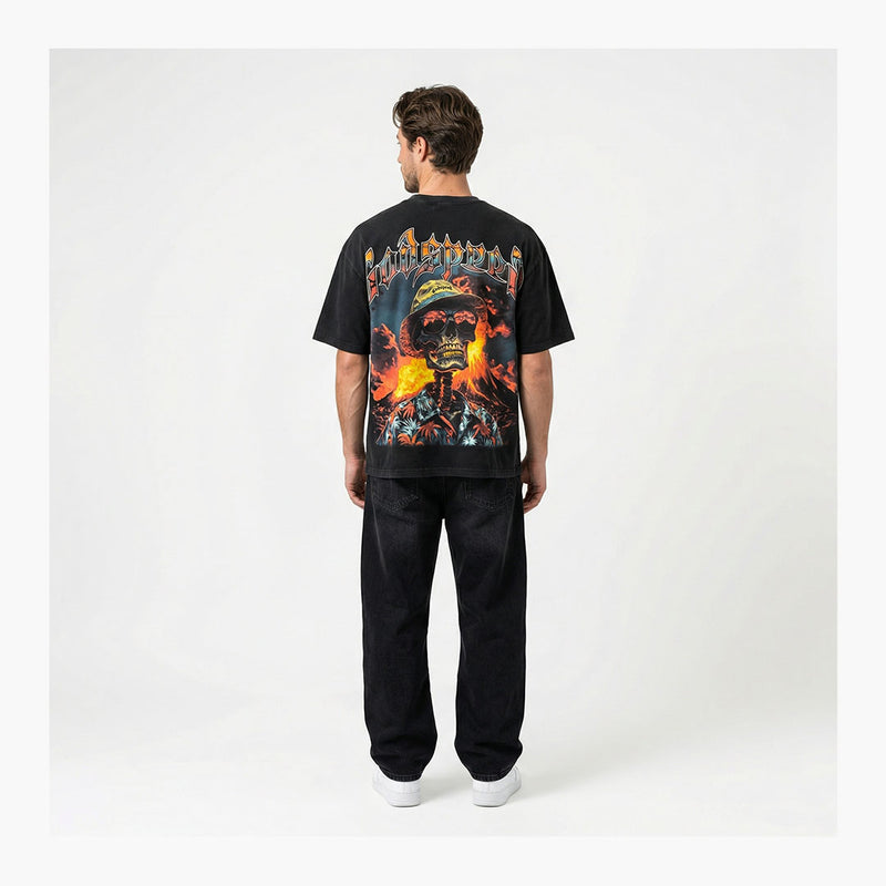 Godspeed Natural Disaster T-Shirt Washed Black
