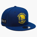 New era X Bait Golden State Warriors OTC 9fifty Snapback Cap Blue