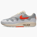 Nike Air Max 1 Patta Waves White Hyper Crimson (with Bracelet)