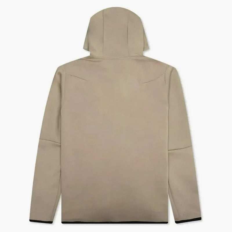 Nike Sportswear Tech Fleece Full-zip Hoodie Khaki/black