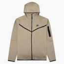 Nike Sportswear Tech Fleece Full-zip Hoodie Khaki/black