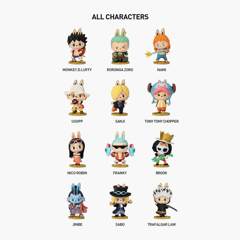 Pop Mart Labubu The Monsters X One Piece Series Single Blind Box