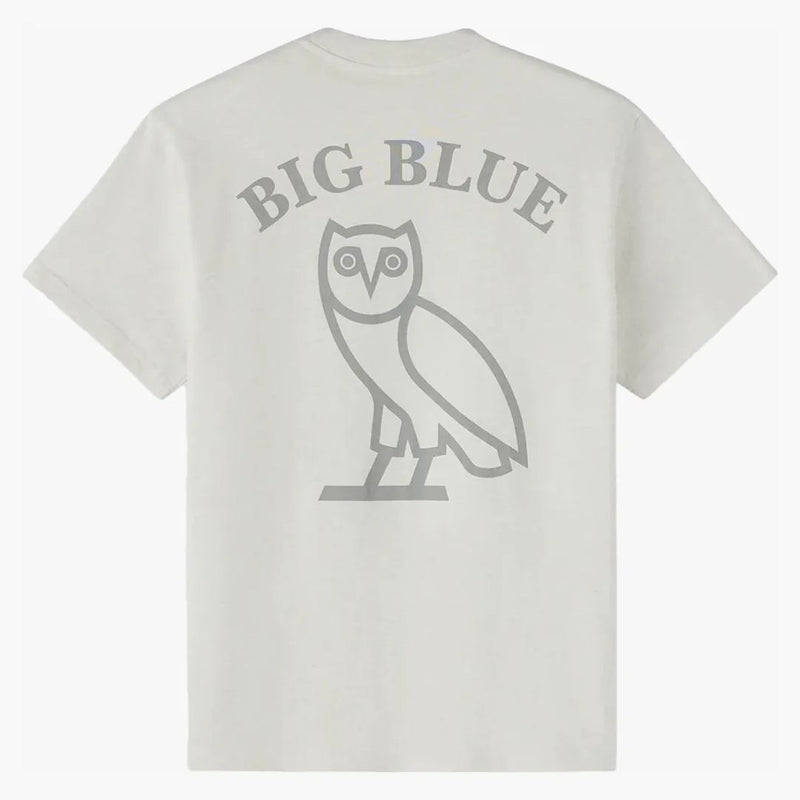 Ovo x NFL New York Giants Graphic Team T-Shirt Ash Heather Grey