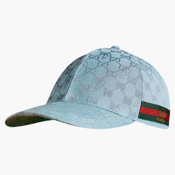 Palace x gucci gg-p baseball ma jasnoniebieski