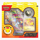Pokémon-Sammelkartenspiel: Kollektion Pokémon Day 2026 (1 holografische Promokarte, 1 Münze und 3 Boosterpacks)