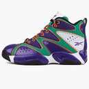 Reebok Kamikaze 1 Mid White Purple Teal