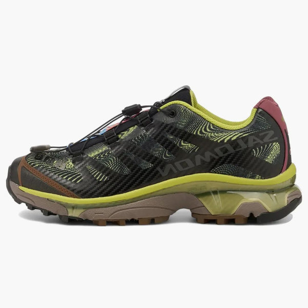 Salomon XT-4 OG Rave At Dawn Black Dark Citron