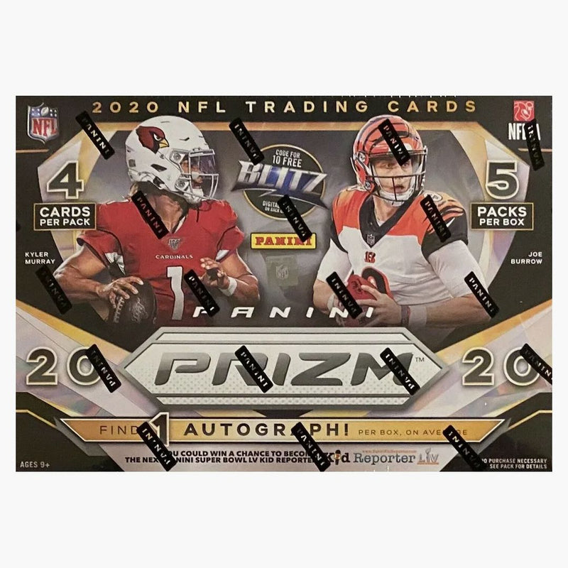 2020 Panini Prizm Football Target Mega Box 20 Ct. (pink Prizms)