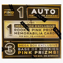 2020 Panini Prizm Football Target Mega Box 20 Ct. (pink Prizms)