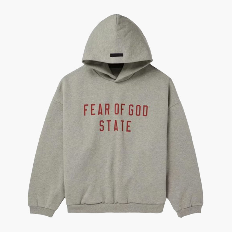 Fear Of God State Fleece Hoodie Dark Heather