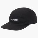 Supreme Washed Chino Twill Camp Cap (fw25) Black